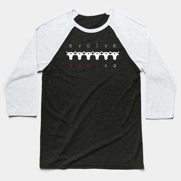 Evolve Baseball T-Shirt by teeco